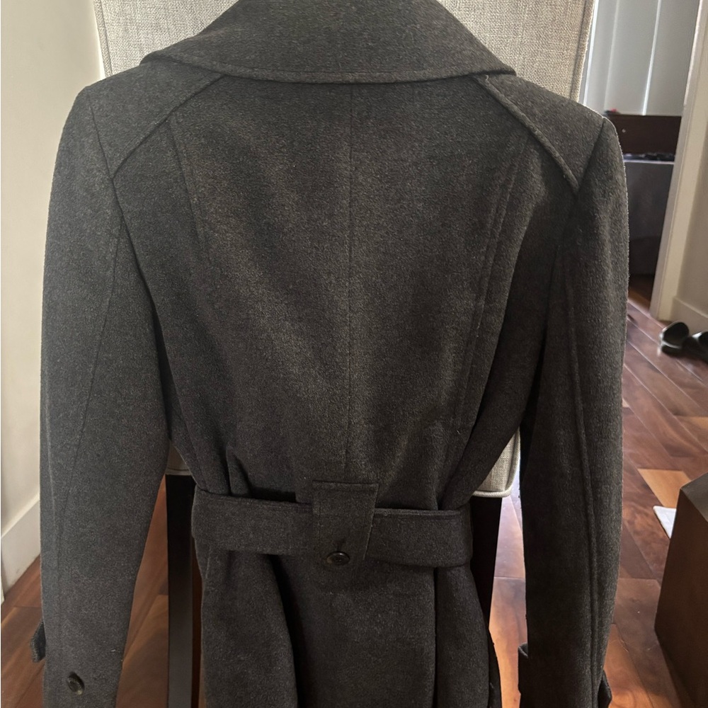 Cole Haan Women's Charcoal wool Coat - Picture 2 of 2